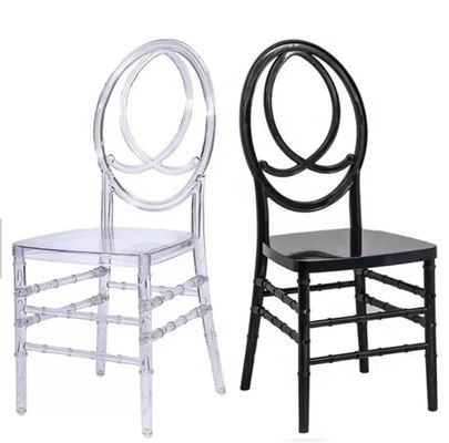 خرید OEM صندلی فونیکس رزین آکریلیک صندلی های مدرن رزین سفید Chiavari تولید آنلاین