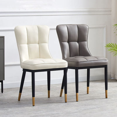 خرید صندلی ناهار خوری خاکستری با پاهای فلزی برای آشپزخانه تولید آنلاین